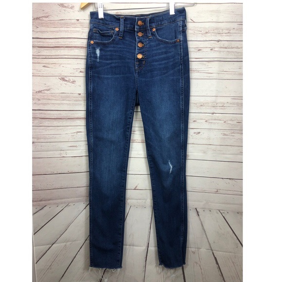 Madewell Denim - Madewell 10” High-Rise Skinny Size 25